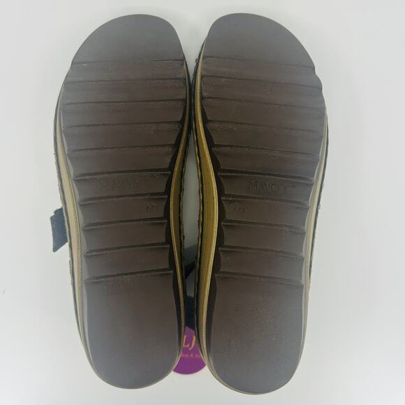 Naot Women's Begonia Mine Brown/Hash Suede Gladiator Sandals Size 40 EU/ 9 US - Picture 10 of 11